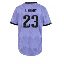 Real Madrid Ferland Mendy #23 Bortatröja Dam 2022-23 Korta ärmar